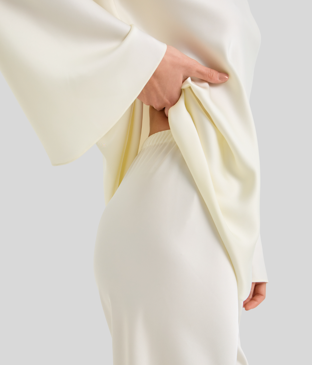 Сатиновий сет Diana у молочному