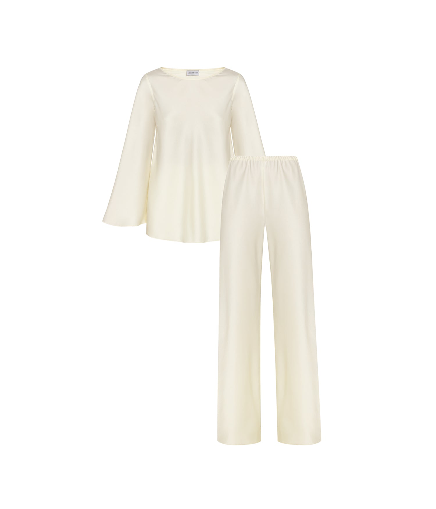 Сатиновий сет Diana у молочному